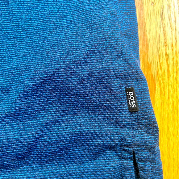 Men’s slim fit crew neck tee by Hugo Boss in size L - Picture 4 of 5
